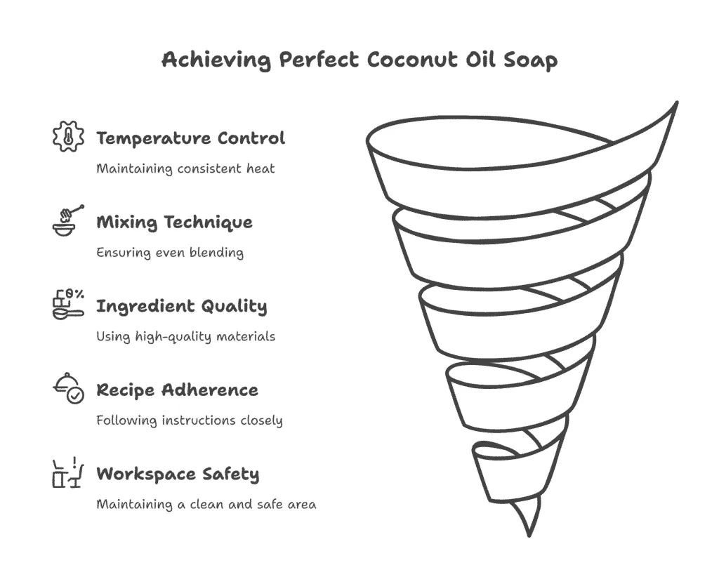 how to make coconut oil soap