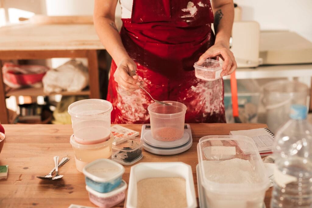 making coconut oil soap