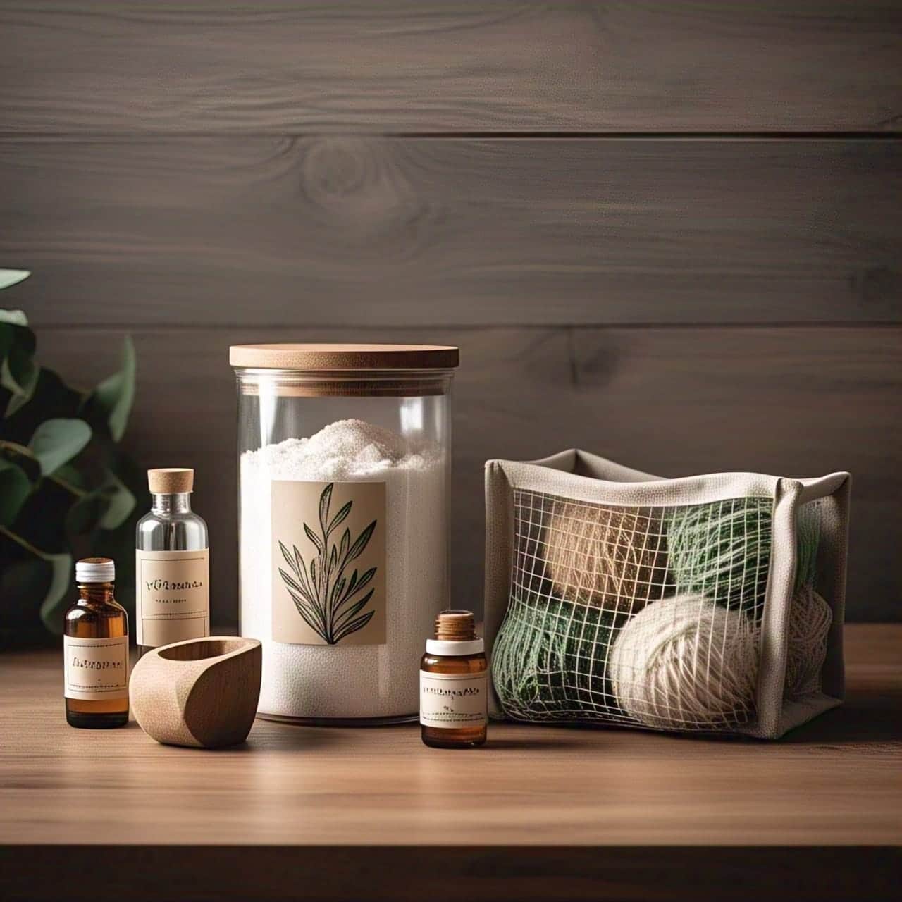 laundry soap powder essential oil wool