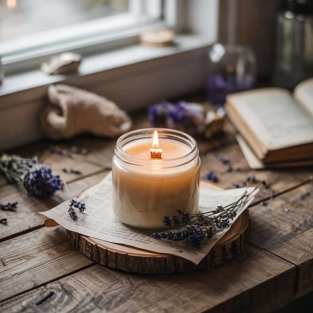 Homemade candle