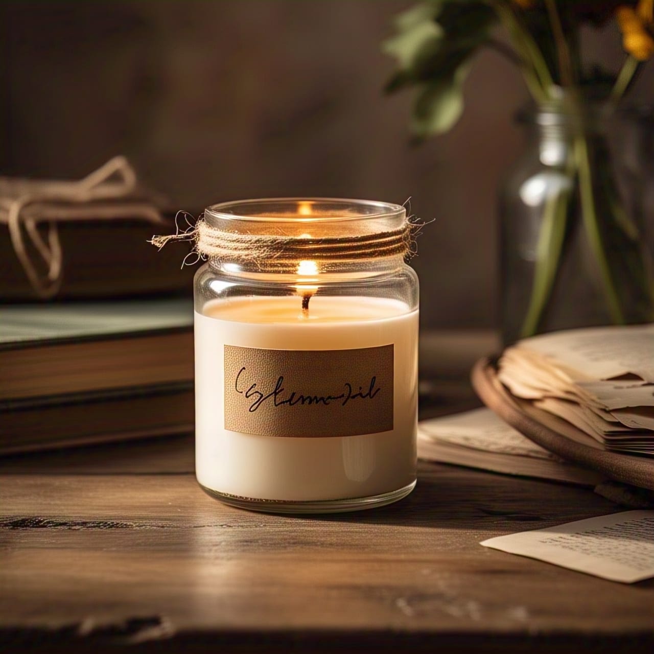 how to make non toxic candles