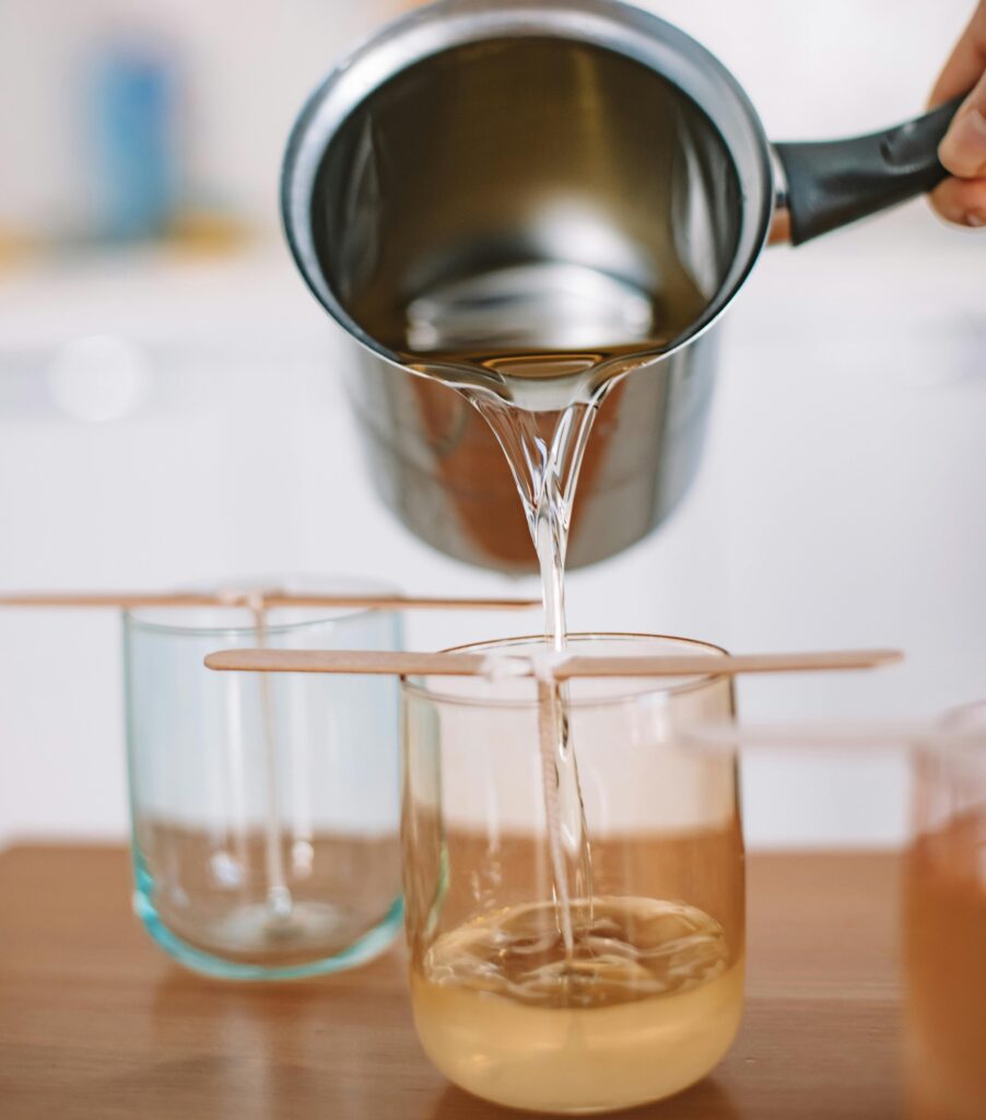 how to make non toxic candles