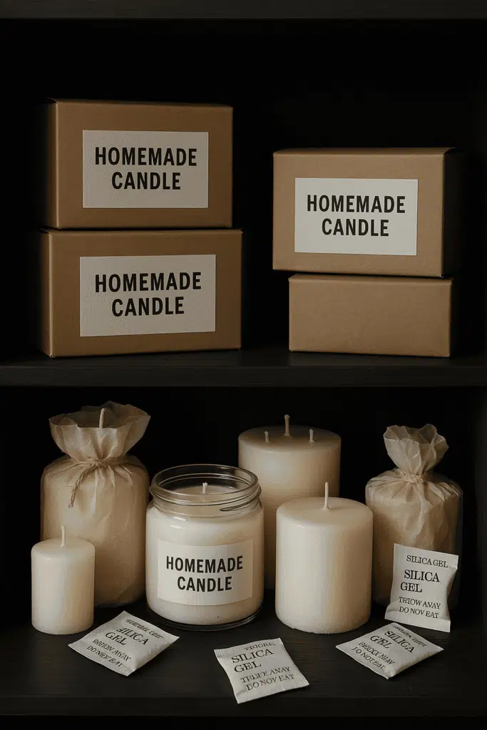 How to Pack and Store Homemade Candles