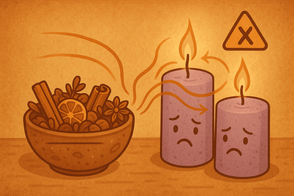 how to pack and store homemade candles