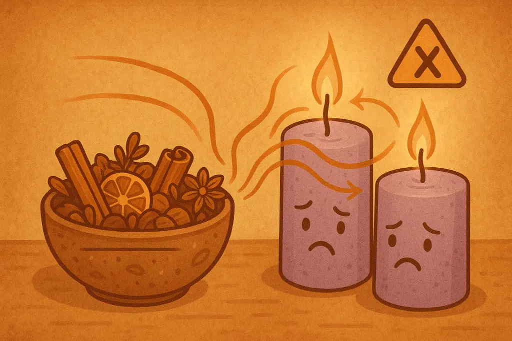 how to pack and store homemade candles