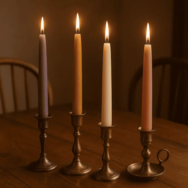 How to make taper candle at home